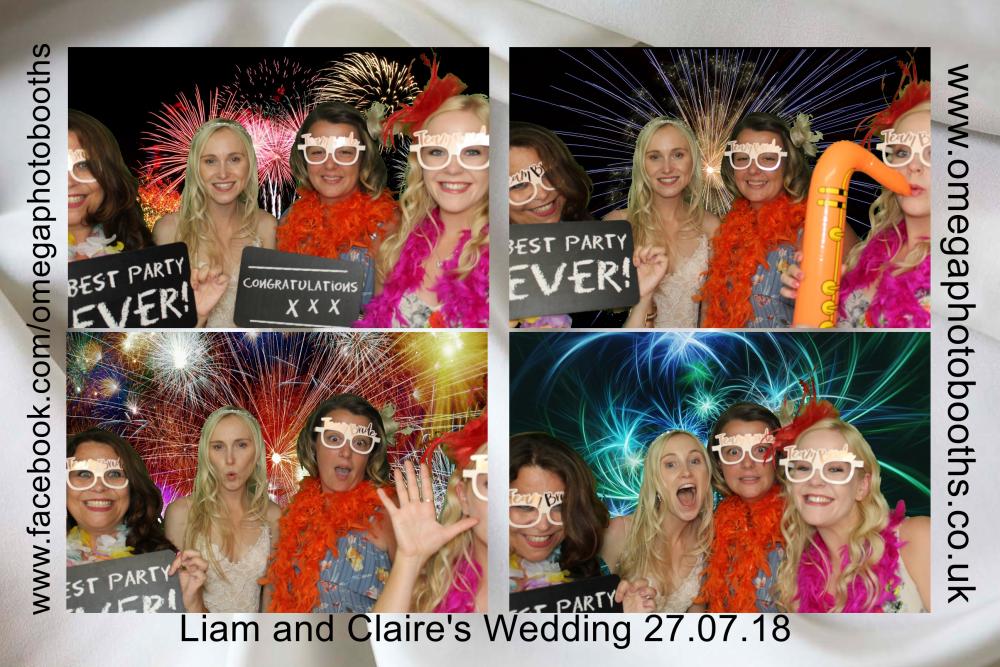 Liam & Claire's Wedding | View more photos from the event at gallery.omegaphotobooths.co.uk/u/Omega-Photobooths/Liam-Claires-Wedding